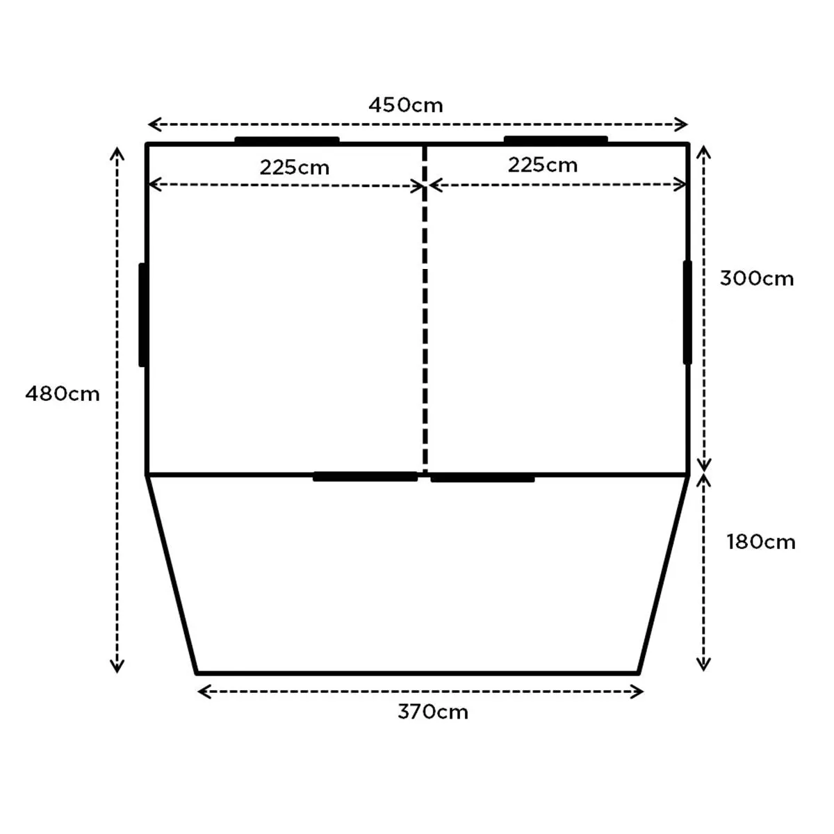 Turbo Lite Tent 450 Cabin Tent