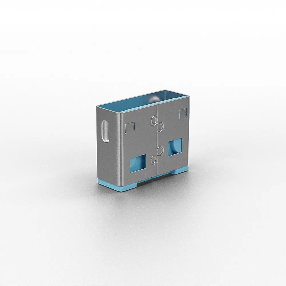 Usb Port Locks Blue