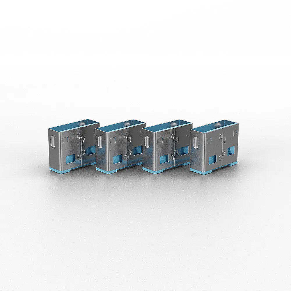 Usb Port Locks Blue