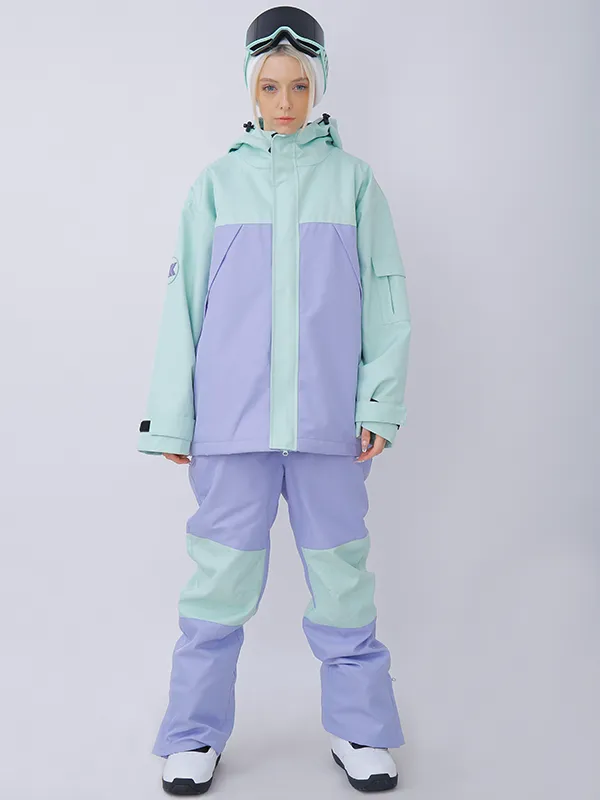 Women's Dawnski Alpine Ranger Colorblock Snowsuits