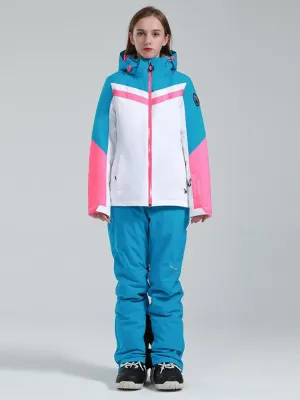 Women's Gsou Snow Cross Country Skiing To Paradise Waterproof Snow Suits