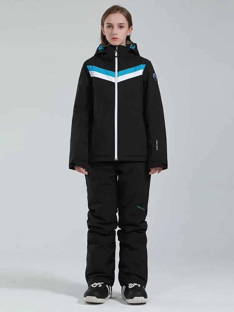 Women's Gsou Snow Cross Country Snowboard To Paradise Waterproof Snow Suits