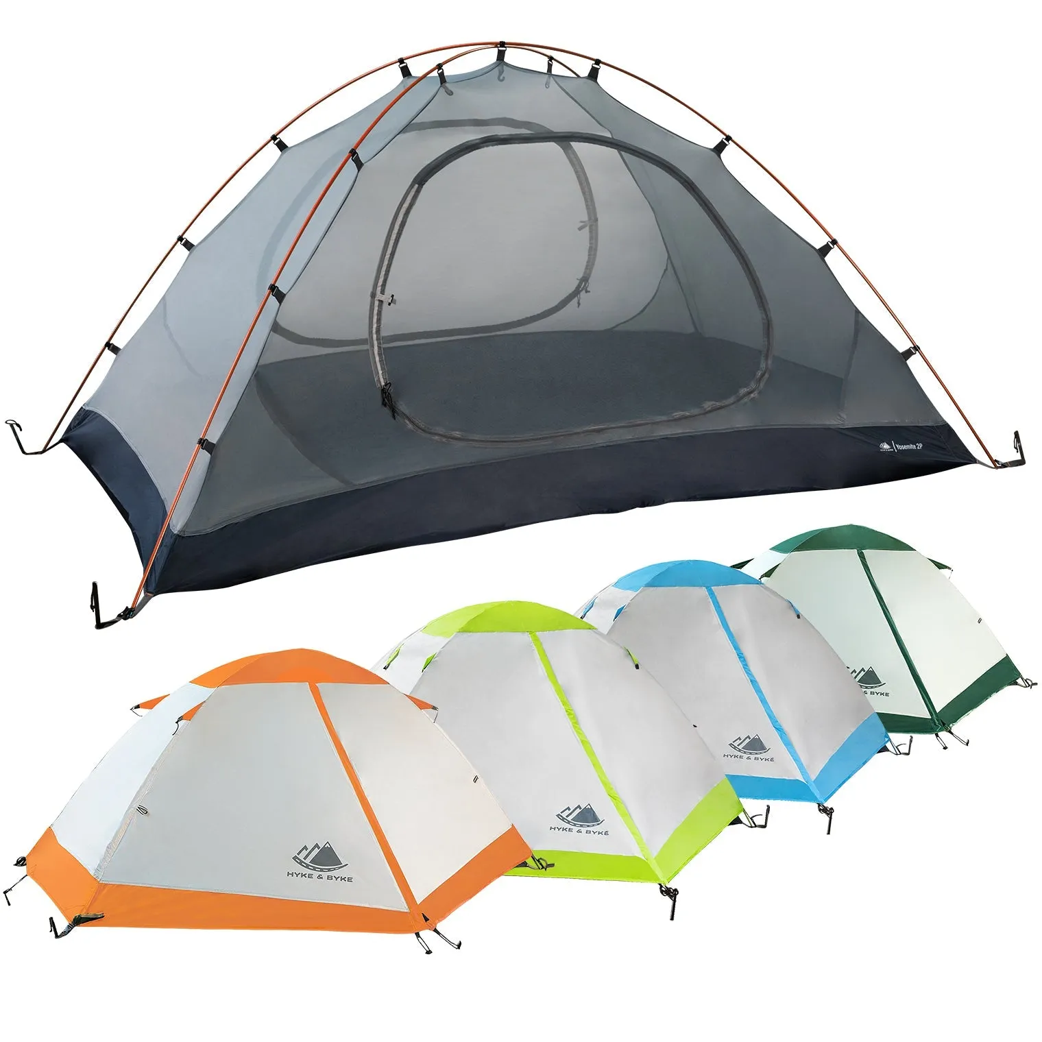Yosemite 2 Person Backpacking Tent with Footprint