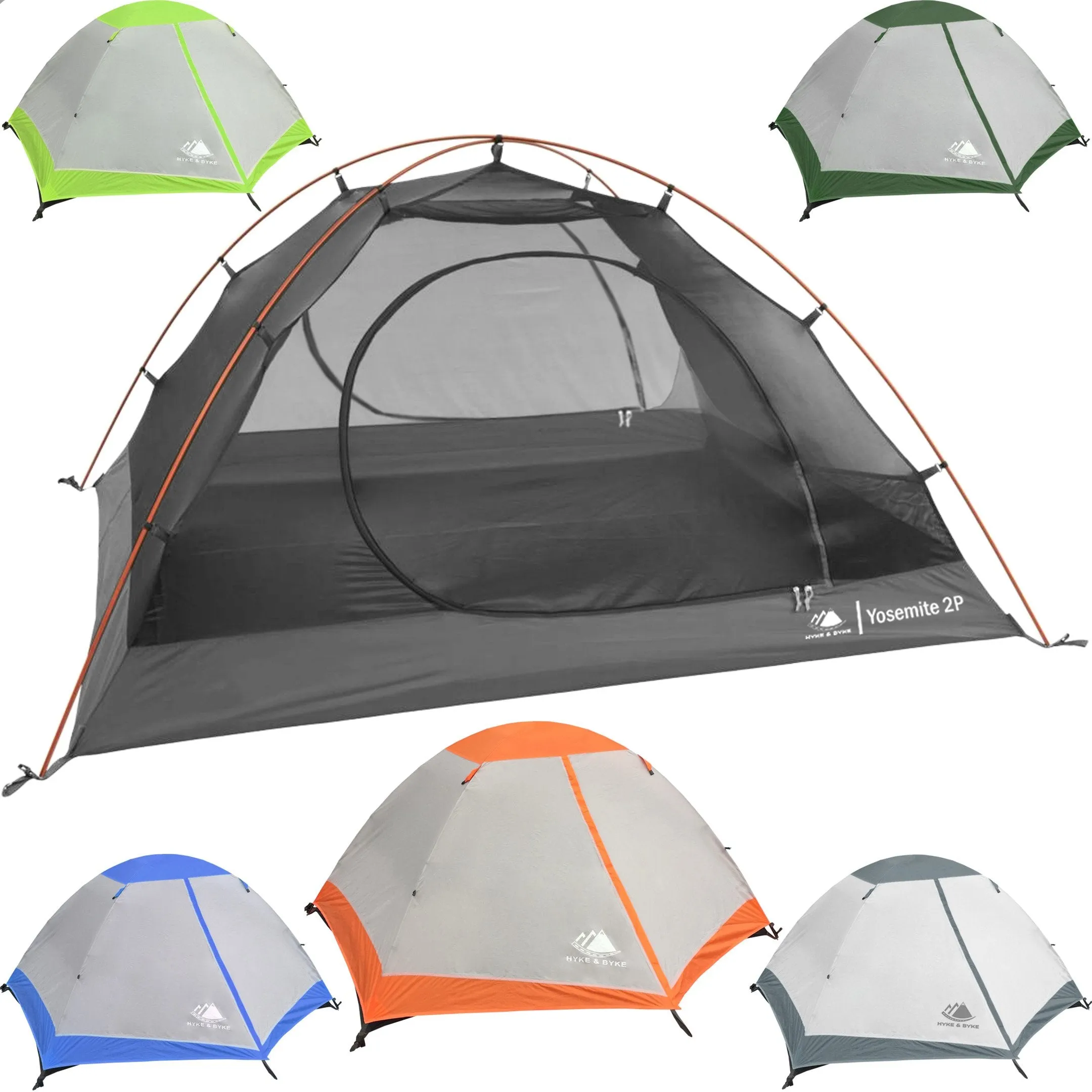 Yosemite 2 Person Backpacking Tent with Footprint